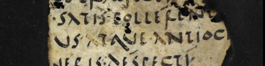 Zachowany fragment łacińskiego dzieła historycznego