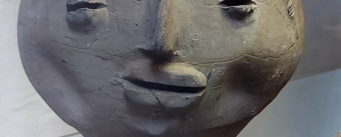 Very interesting Roman vessel in shape of human face