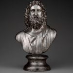 Roman bust of god Serapis