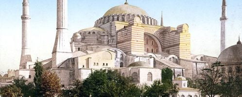 Hagia Sophia in 1897