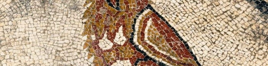 Sowa na rzymskiej mozaice