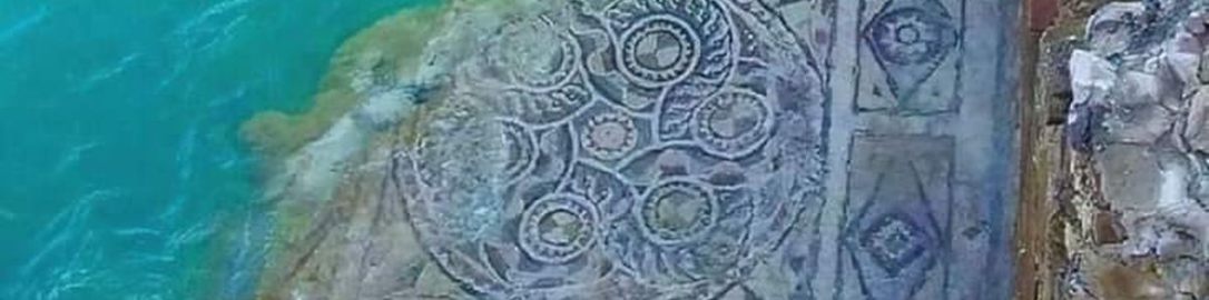 Mozaika rzymska obmywana przez wody Eufratu