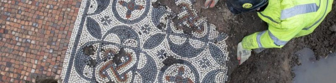 Largest Roman mosaic in 50 years was discovered in London