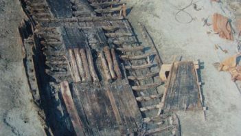 Wrak rzymskiego statku z Comacchio