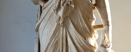 Zromanizowana rzeźba bogini Izydy