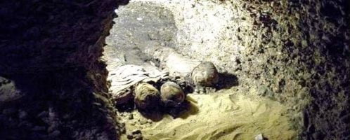 Two mummies from Cleopatra's time have been discovered