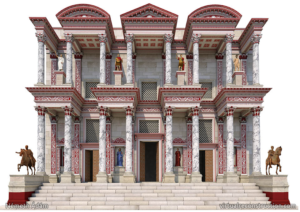 Wirtualna rekonstrukcja Biblioteki w Efezie