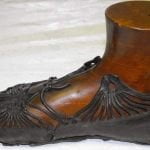 Preserved Roman shoe from Scotland