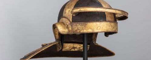 Beautifully preserved Roman helmet from 3rd century CE