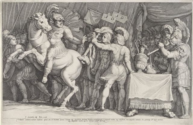 Marek Furiusz Kamillus pojawiający się w Rzymie