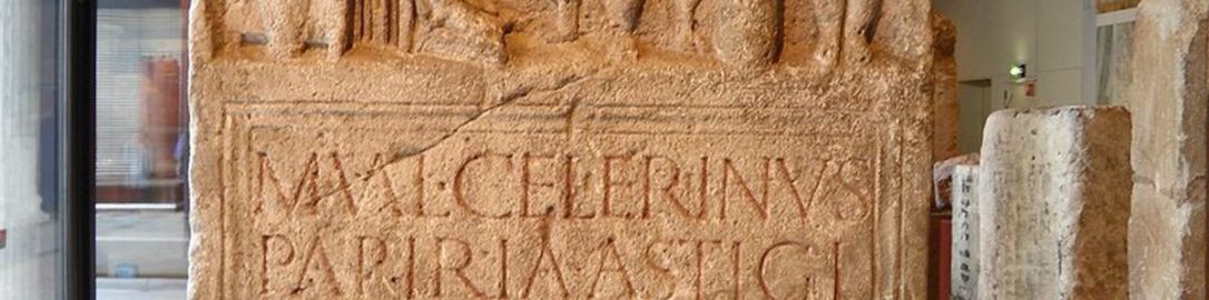 Roman tombstone of Marcus Valerius Celerinus