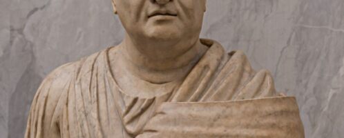 Marble bust of Gnaeus Domitius Ahenobarbus