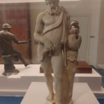 Roman statue showing Silenus