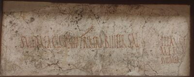 Rzymski mural ścienny z Pompejów
