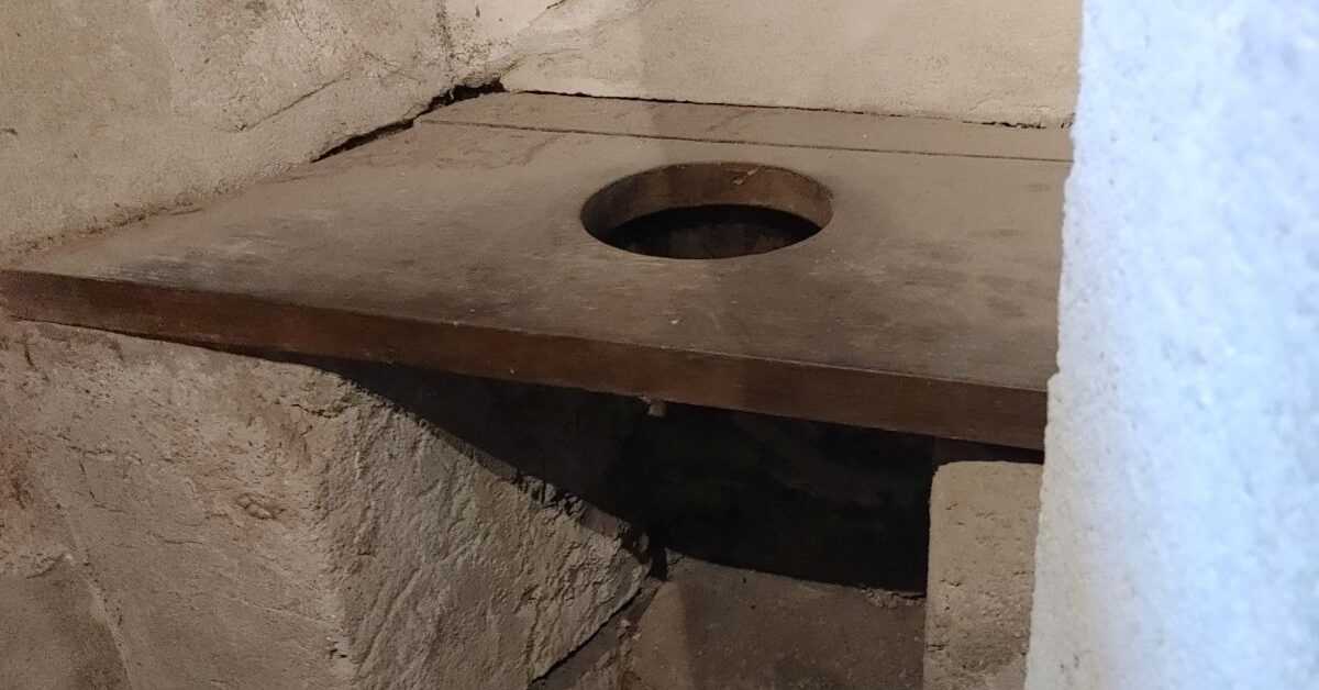 Toaleta w pompejańskim domu publicznym