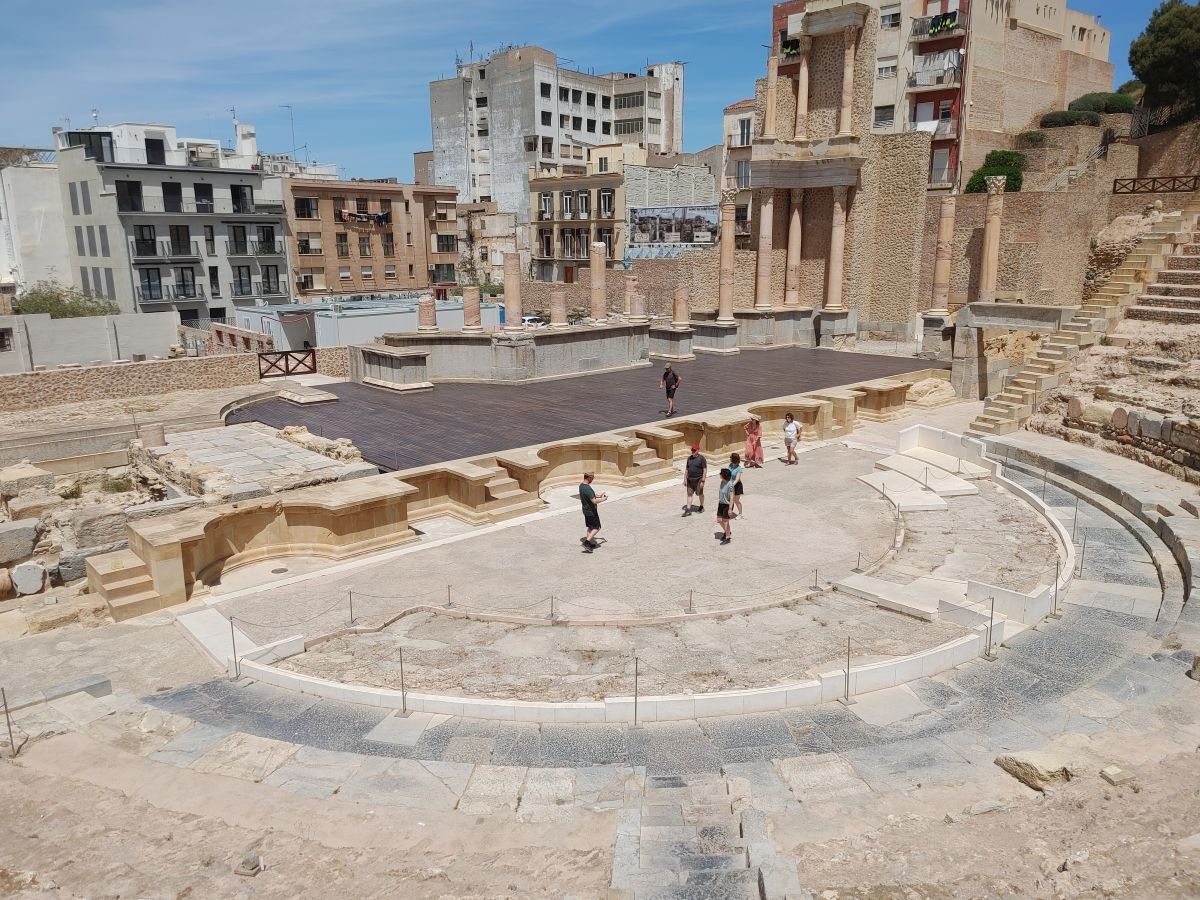Roman theater in Cartagena