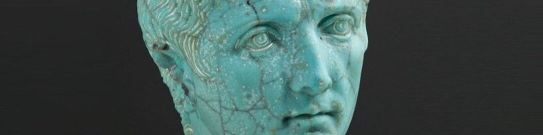 Head of emperor Octavian Augustus