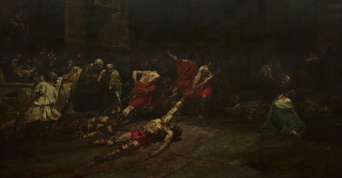 Spoliarium – miejsce gdzie trzymano zwłoki gladiatorów