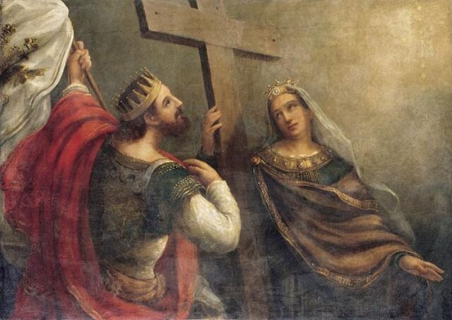 Constantine the Great and his mother Saint Helena
