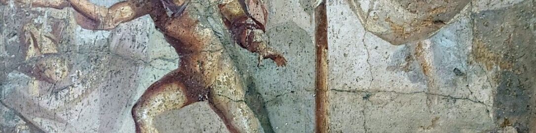 Roman fresco showing Theseus and Ariadne