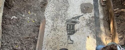 Przy via Appia odkryto rzymską mozaikę