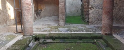 Atrium in Villa of the Papyri