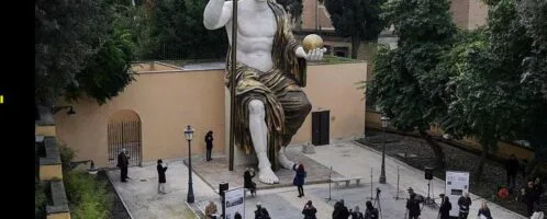 Gigantic sculpture of Constantine was placed in Capitoline Museums