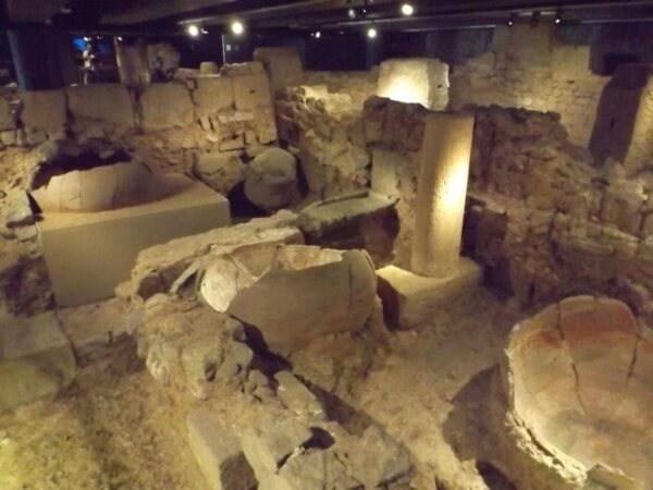 Pozostałości fabryki garum z Barcelony