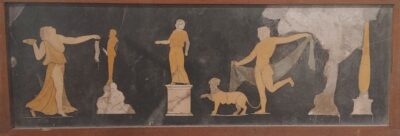 Rzymski fresk ukazujący scenę dionizyjską