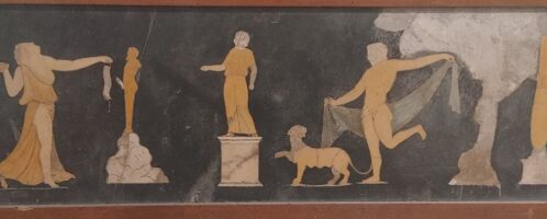Rzymski fresk ukazujący scenę dionizyjską