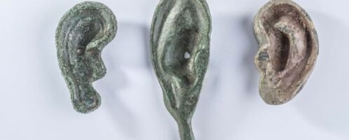 Bronze ears were found in central Italy