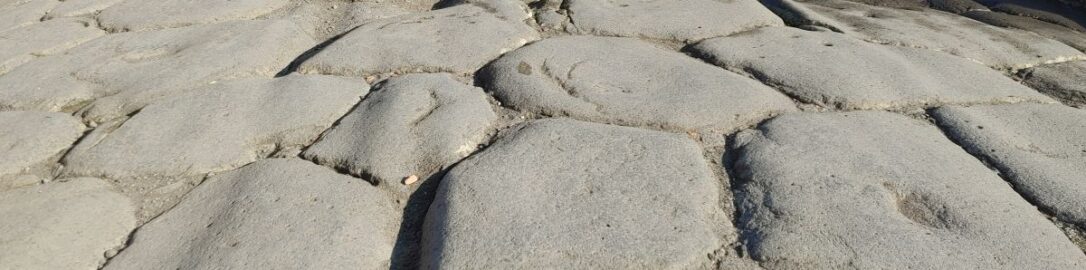 Roman street in Pompeii