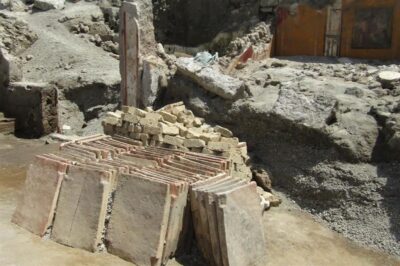 W Pompejach odkryto antyczny plac budowy