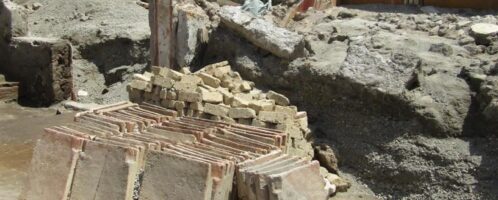 Ancient construction site was discovered in Pompeii