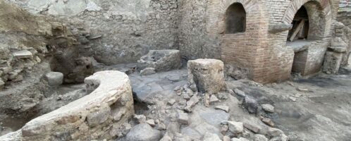 Remains of Roman bakery were discovered in Pompeii