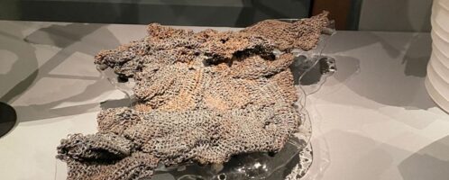 Preserved Roman chain mail