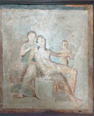 Ranny Adonis na rzymskim fresku