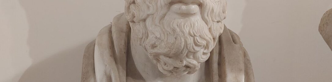 Roman sculpture of Sophocles