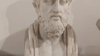 Roman sculpture of Sophocles