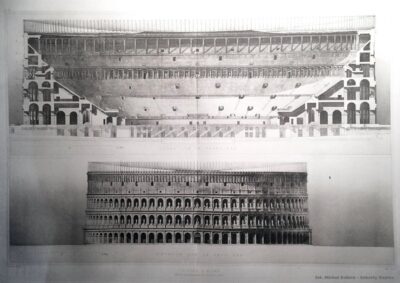 XIX-wieczna rekonstrukcja Koloseum