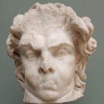 Roman sculpture depicting Satyr