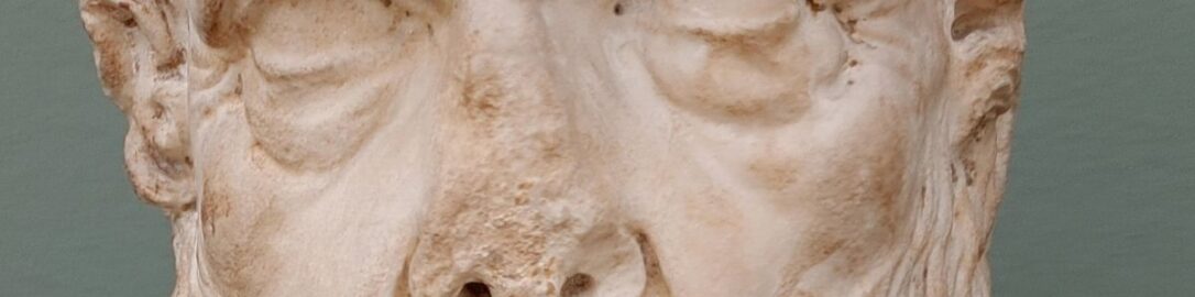 Rzymska rzeźba ukazująca greckiego poetę