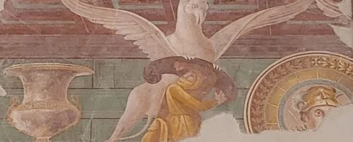 Griffin on Roman fresco