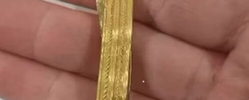 12-year-old boy discovered gold bracelet of Roman legionary on beach in England