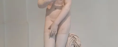 Aphrodite (Venus) on Roman sculpture