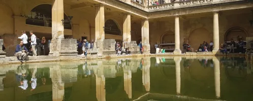 Roman thermae in Bath