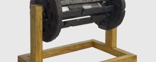 Wooden device for pulling water