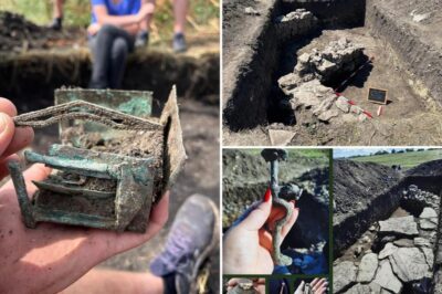 Odkryto rzymską skrzynię z brązu w Rumunii