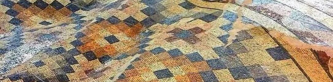 Roman mosaic that survived earthquake