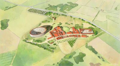 Béziers Antique - reprodukcja miasta Béziers z czasów rzymskich